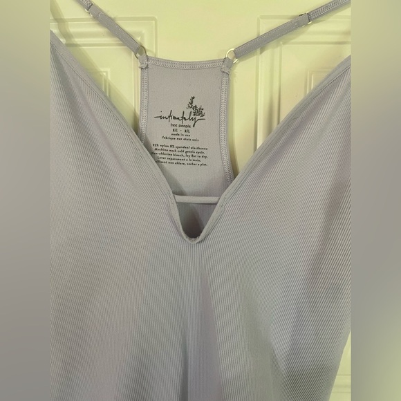 Intimately Free People Move Along Body Suit Purple Size M/L Stretchy Adjustable - Picture 2 of 6